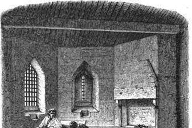 A Victorian debtors’ prison at St Briavels Castle in Gloucestershire