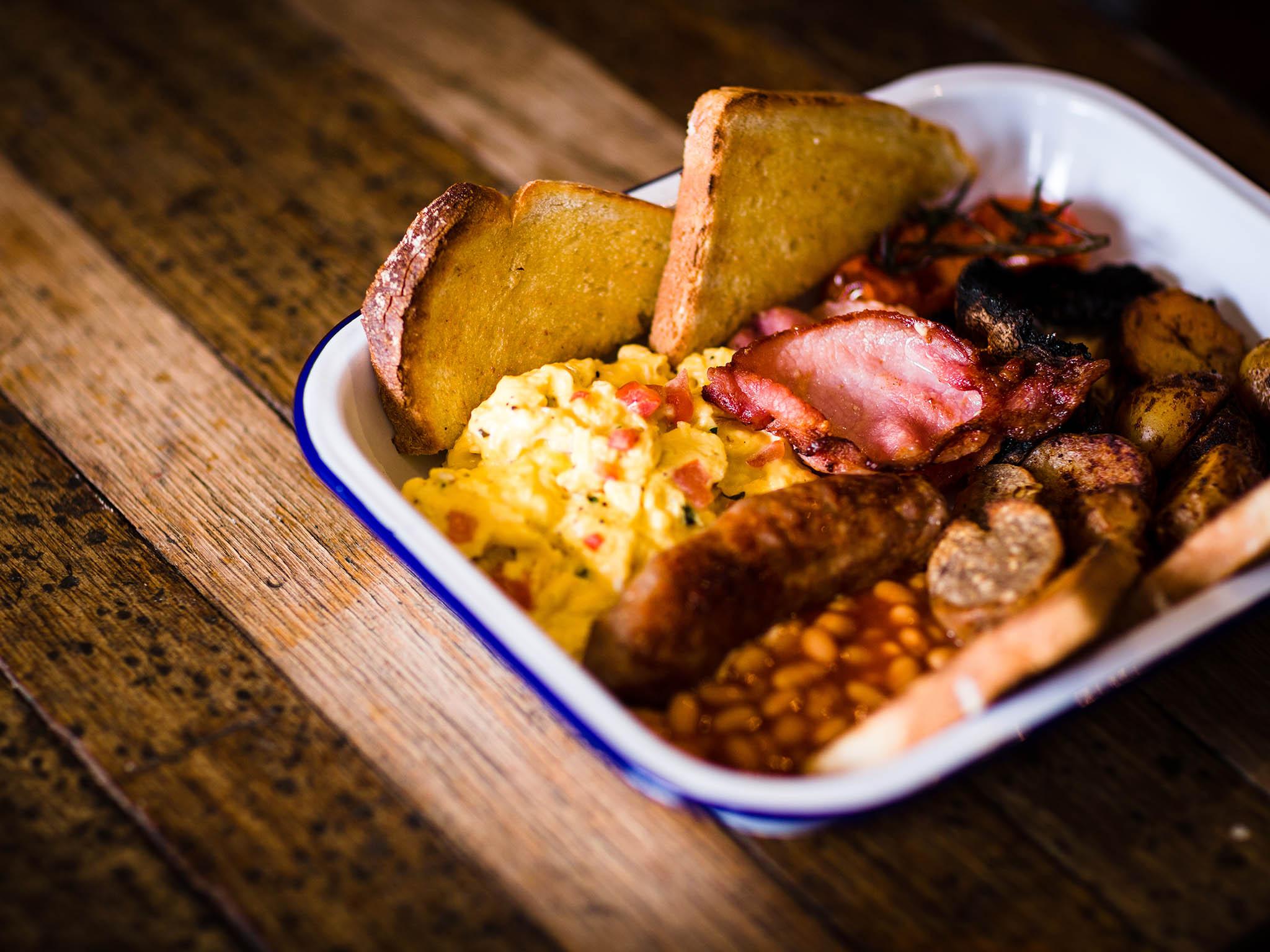 The Big Boss is packed with all the breakfast essentials, perfect for those who are hungover