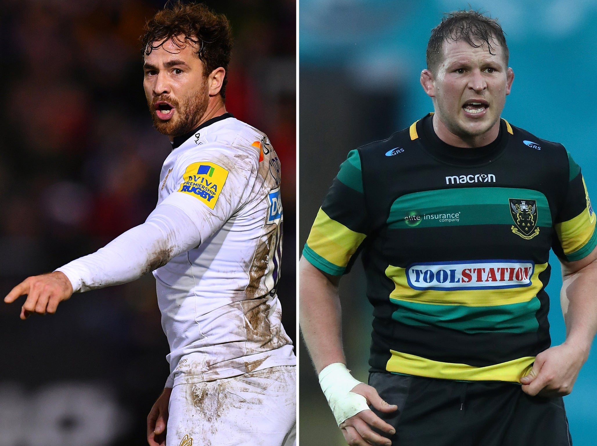 Danny Cipriani and Dylan Hartley are experiencing contrasting fortunes for club and country