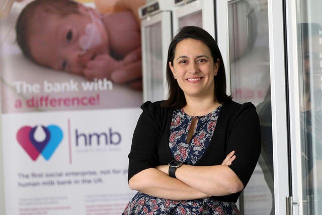 Dr Natalie Shenker founded the Hearts Milk Bank in 2016.