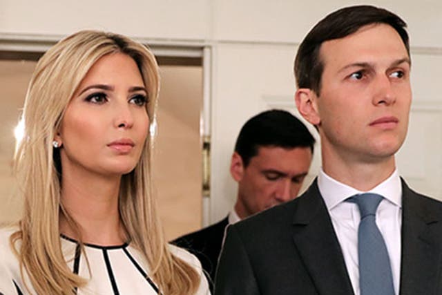 ‘Nepotism never ends well’: the US President’s daughter Ivanka and son-in-law Jared Kushner