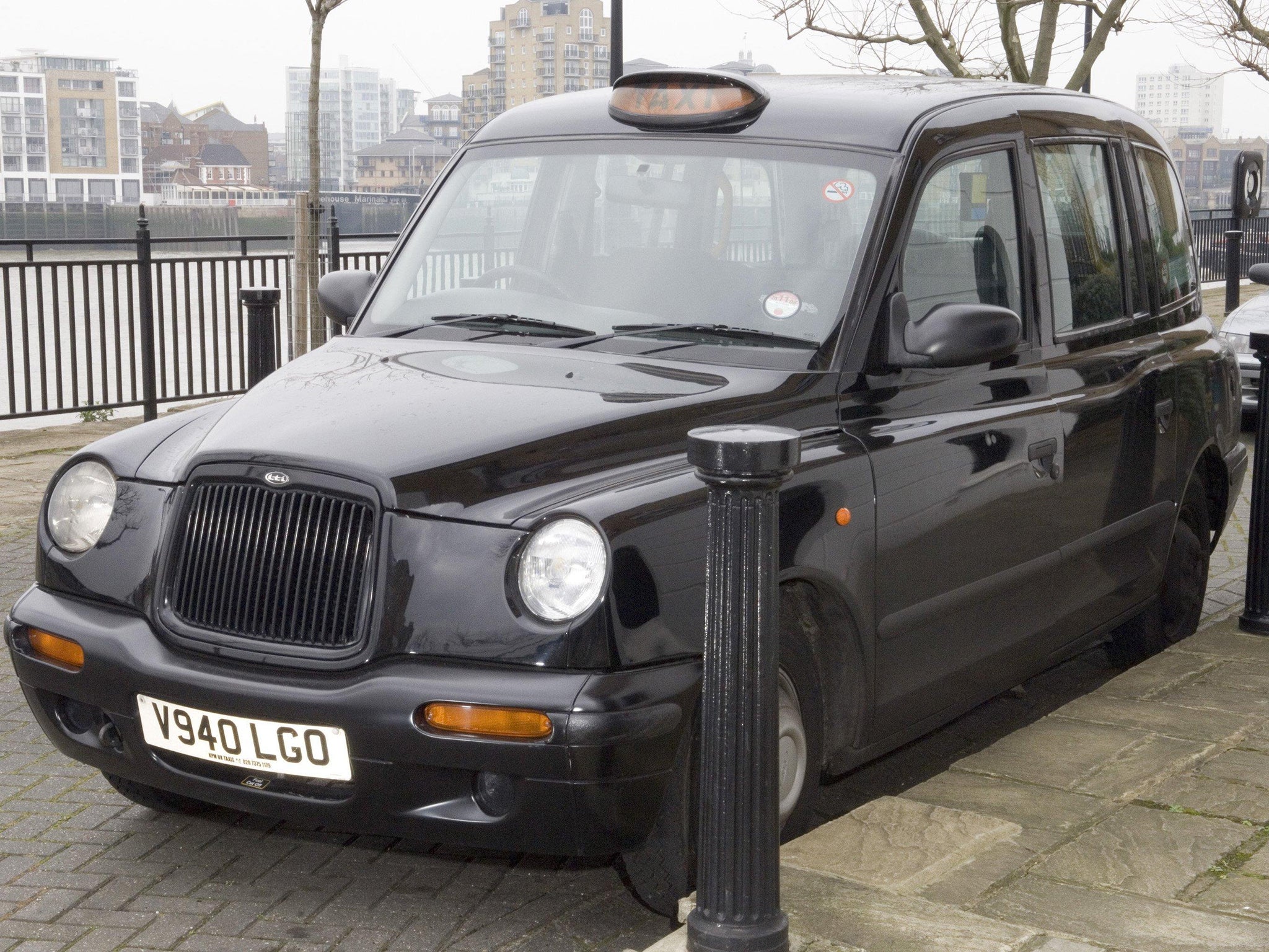 The black cab belonging to John Worboys