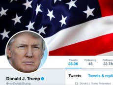 Trump tweets 100 times in a day as Covid-19 death toll reaches 80,000