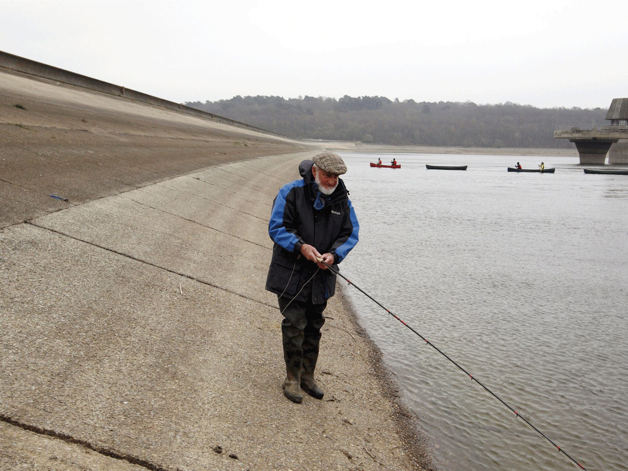 Bewl Water reservoir in Kent is currently less than half full, experts have warned