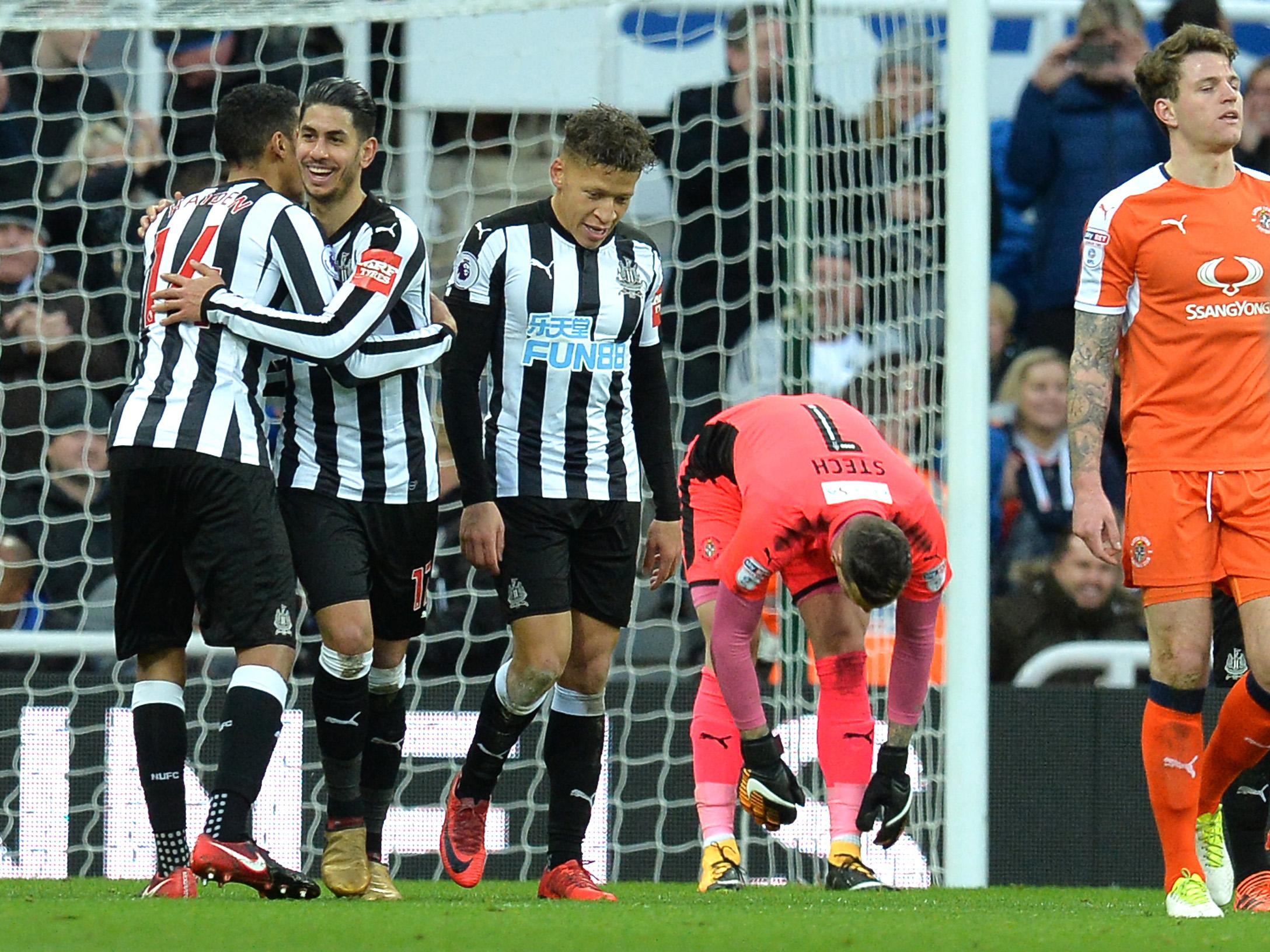 Newcastle came through the test comfortably