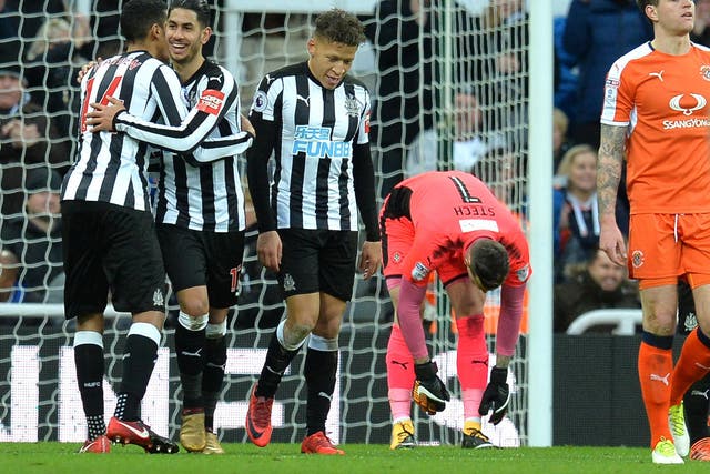 Newcastle came through the test comfortably