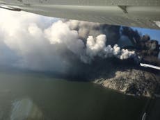 Papua New Guinea volcano erupts for first time in history