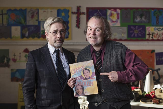 Reece Shearsmith (left) and Steve Pemberton as washed-up entertainers in the anthology series