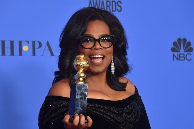 Oprah Winfrey delivered one of the most powerful and iconic speeches at the Golden Globes Awards last night after she became the first black woman to be awarded the Cecil B DeMille Award
