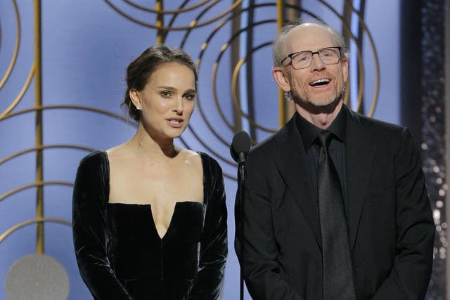 Natalie Portman and Ron Howard reveal the Best Director winner