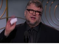 Guillermo Del Toro refuses to leave stage despite time being up