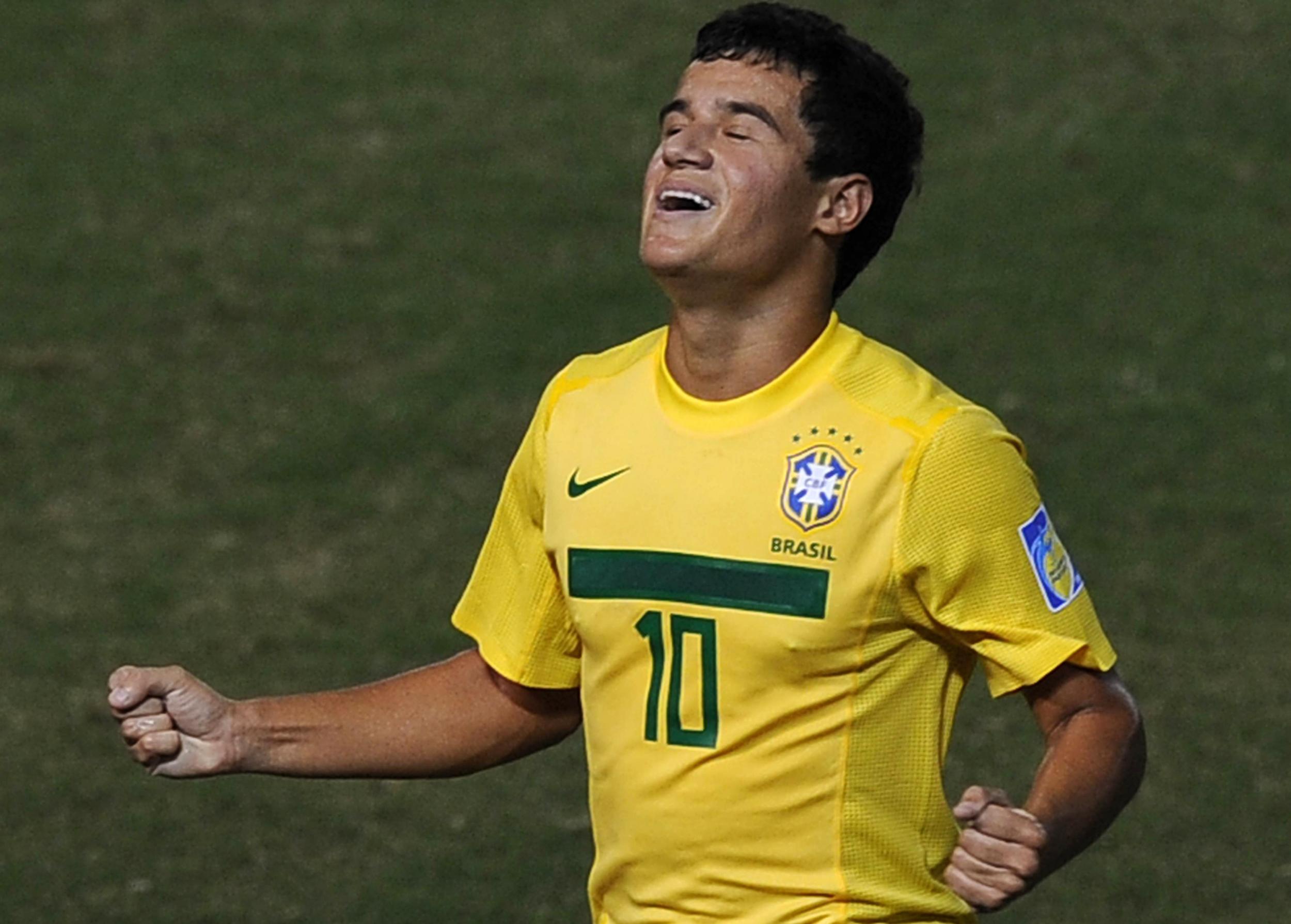 Coutinho was part of the Brazil team to win the under-20 World Cup in 2011