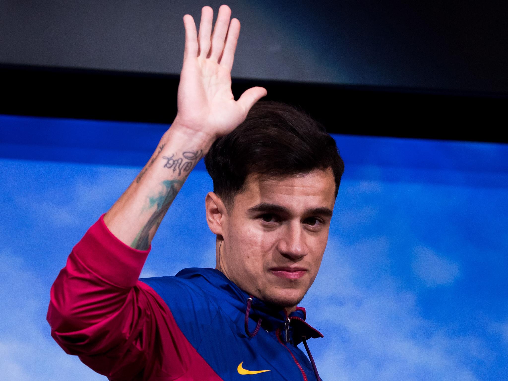 Philippe Coutinho has spoken for the first time since joining Barcelona