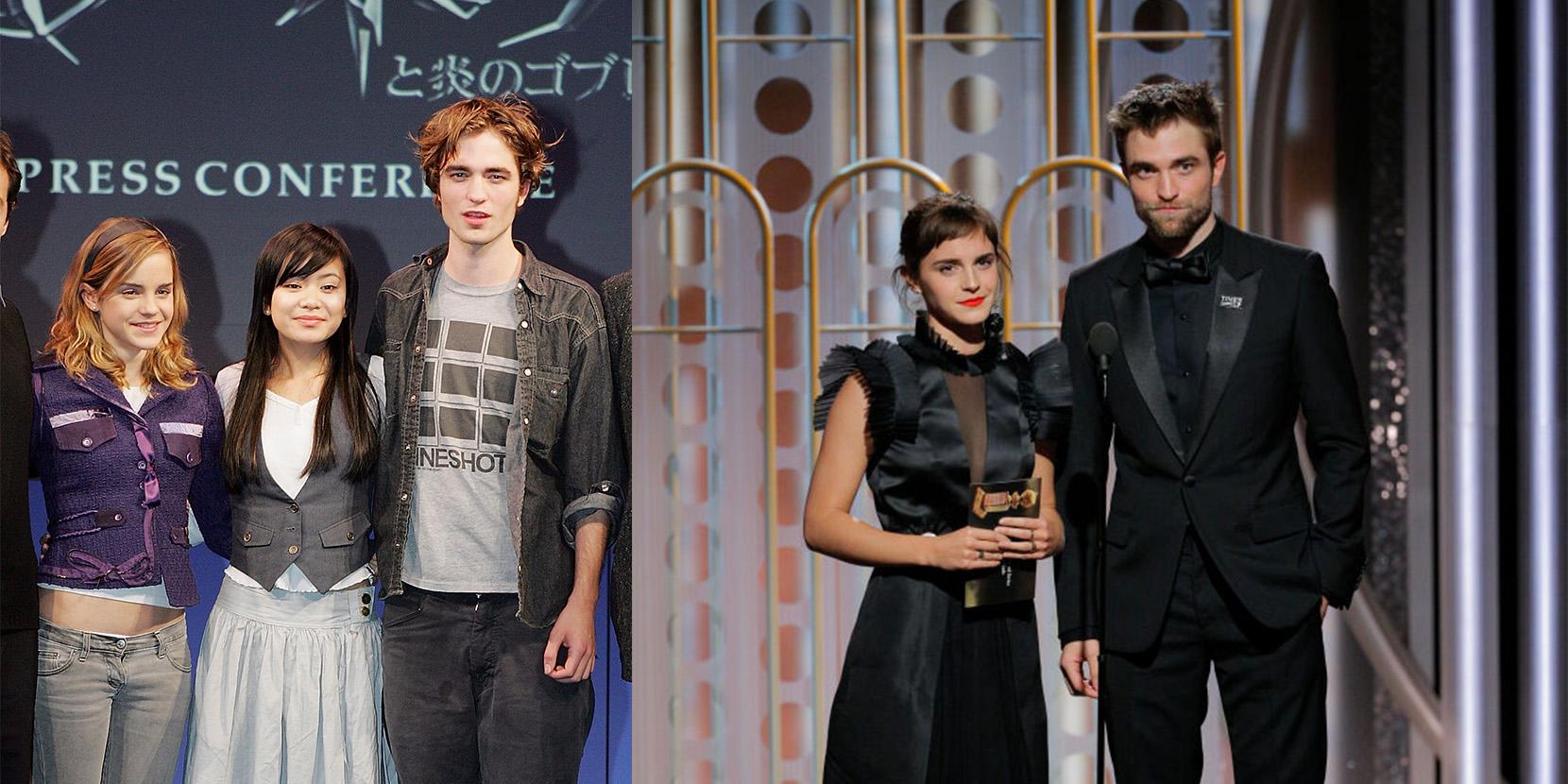 There was a Harry Potter reunion at the Golden Globes and fans couldn't