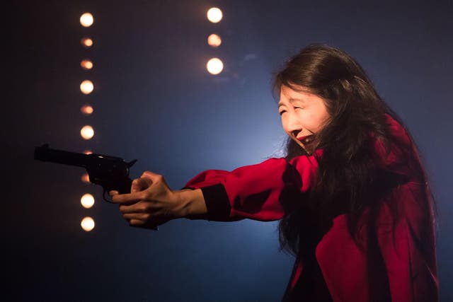 Elizabeth Chan cuts an intense, earnest, totally uncynical or sentimentalised figure in Georgie Staight’s absorbing production