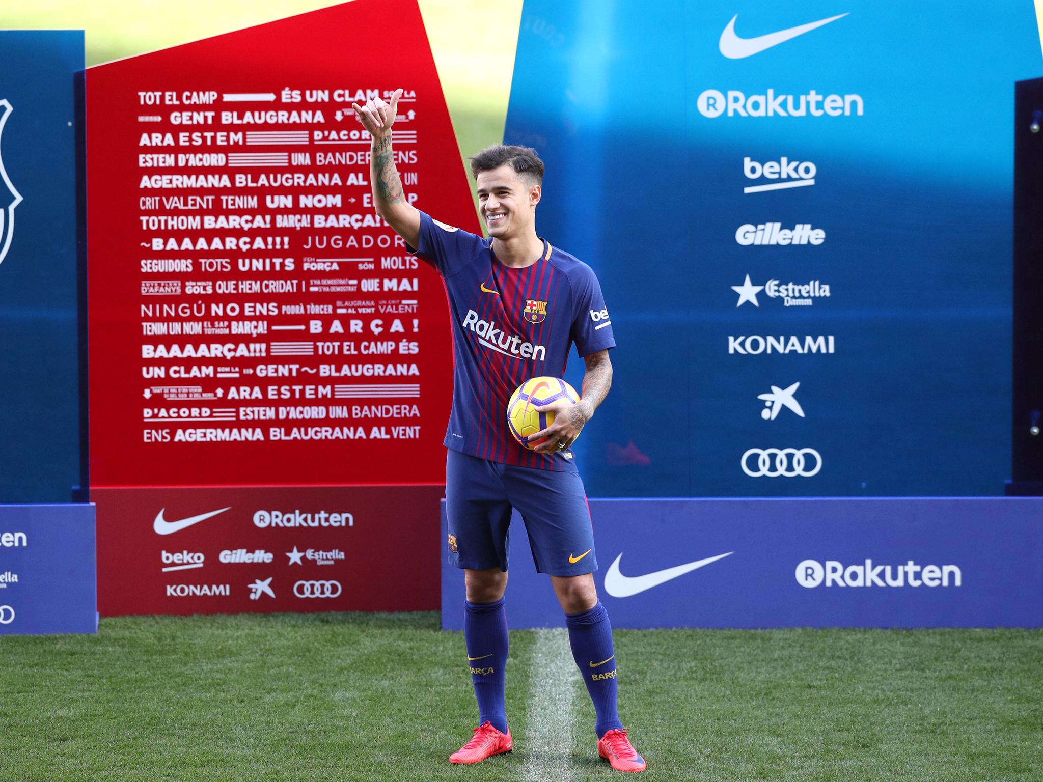 Philippe Coutinho will hold his first press conference since joining Barcelona