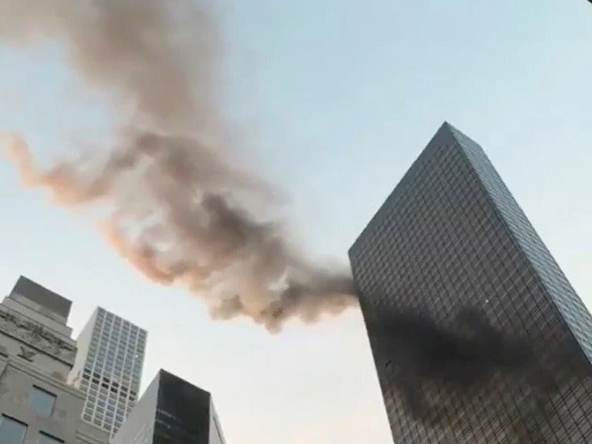 Trump Tower fire: Fire fighters respond to blaze in midtown Manhattan ...