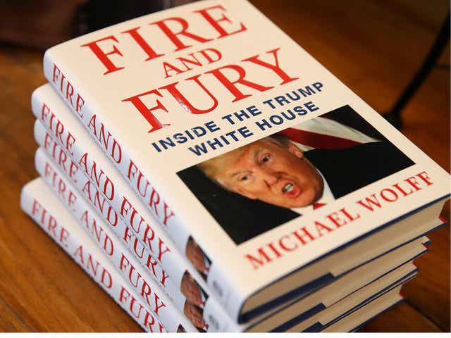 'Fire and Fury' by author Michael Wolff