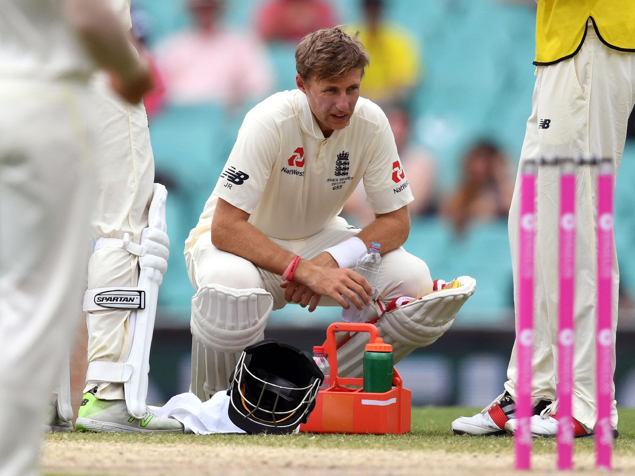 England skipper Joe Root was hospitalised on the morning of day five as a result of severe dehydration