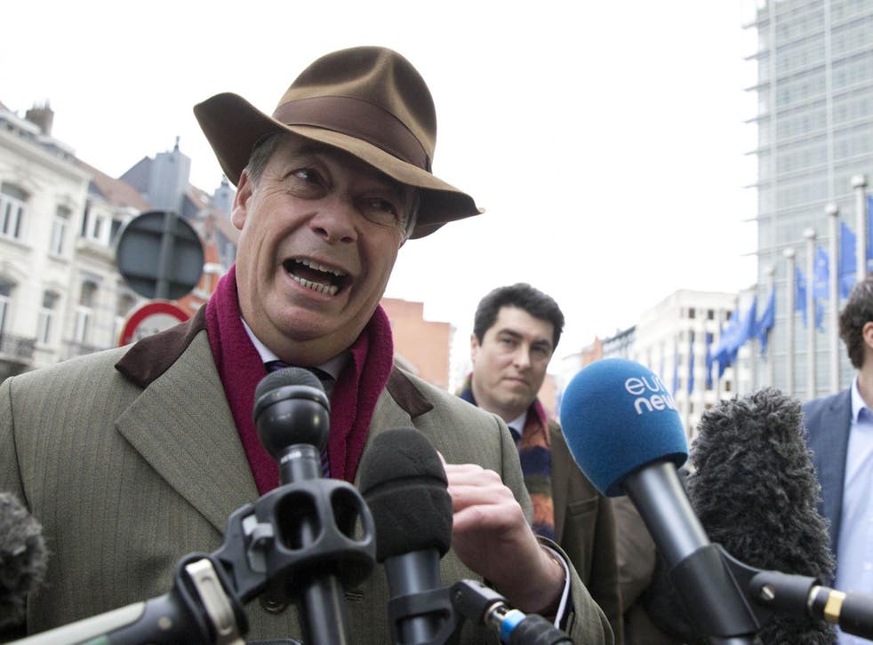 Former Ukip leader Nigel Farage says he is close to backing a second EU referendum