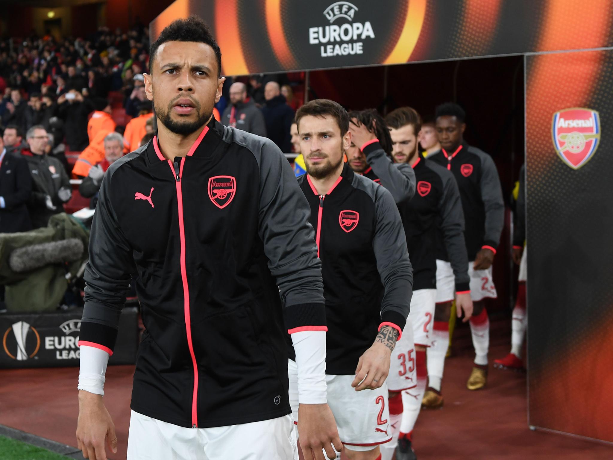 Francis Coquelin could leave Arsenal this month with Valencia, West Ham and Crystal Palace