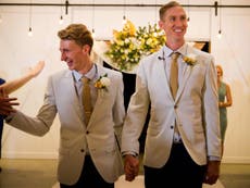 Midnight wedding ceremonies usher in Australia’s equal marriage laws