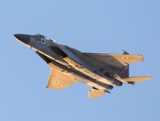 Israel 'attacks Syria with jets and ground-to-ground missiles'