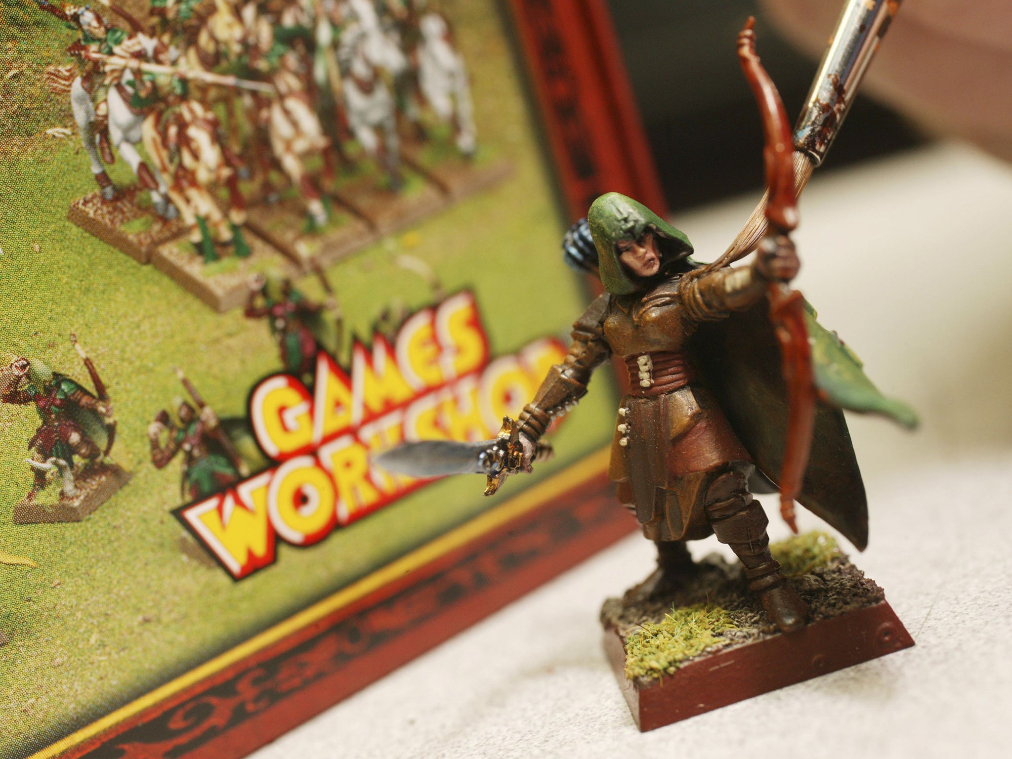 Tabletop games such as Warhammer are among the most popular buys