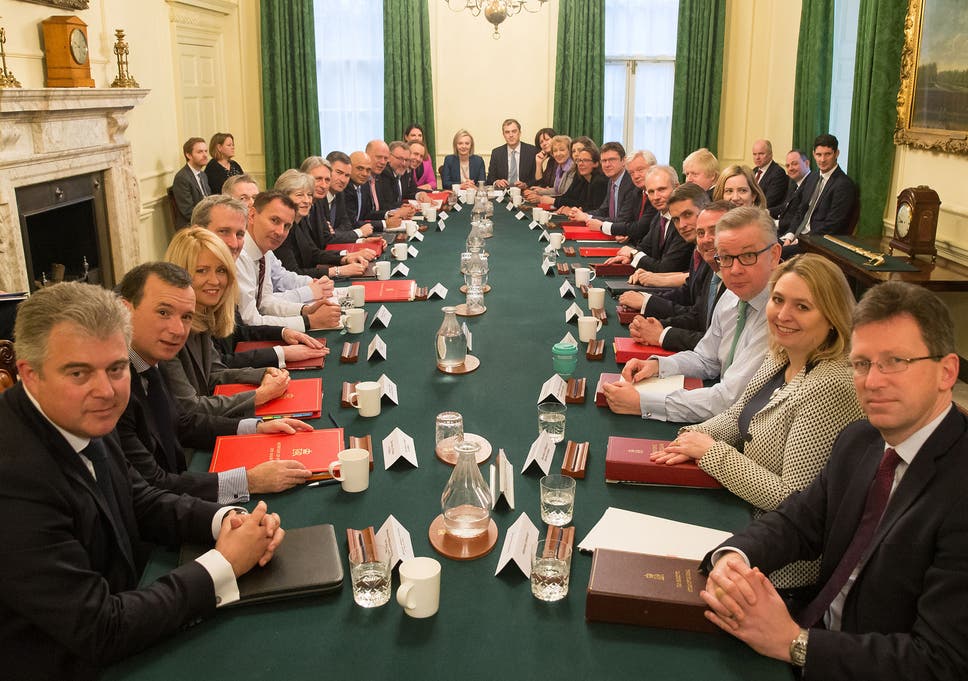 theresa may's cabinet members now five times more likely to be