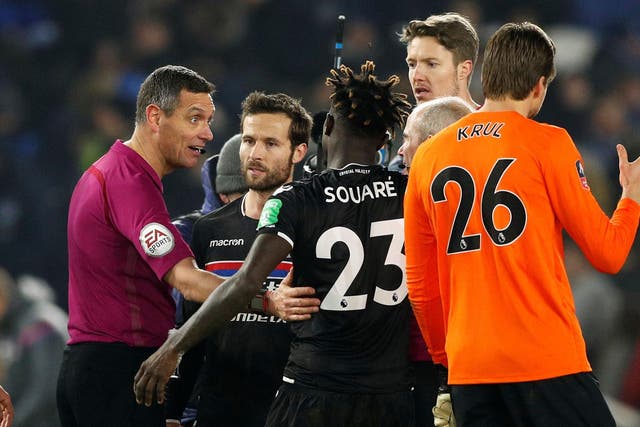 VAR got its first outing in the FA Cup game between Brighton and Crystal Palace
