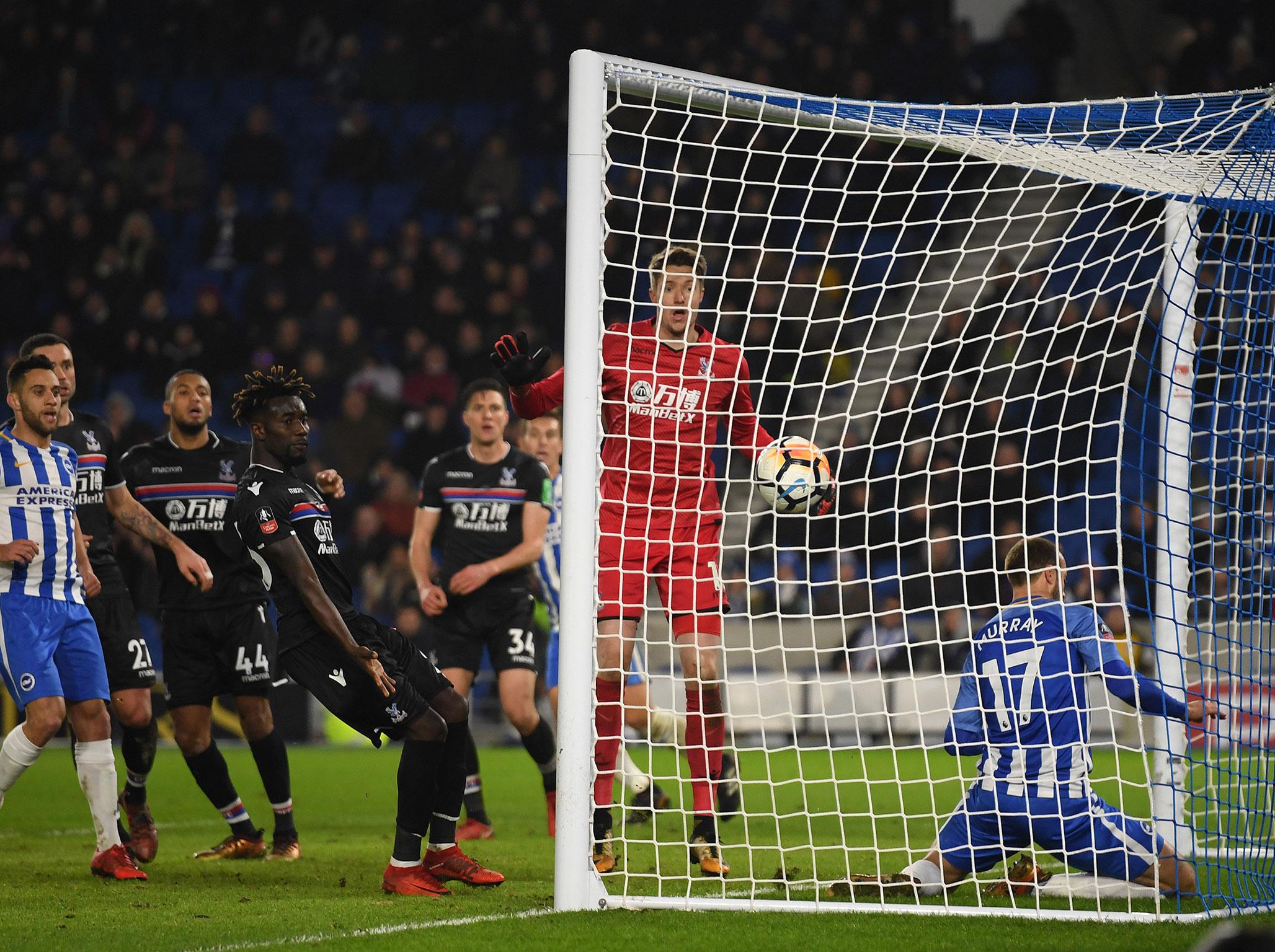 Glenn Murray’s late winner was reviewed and approved by VAR on Monday night