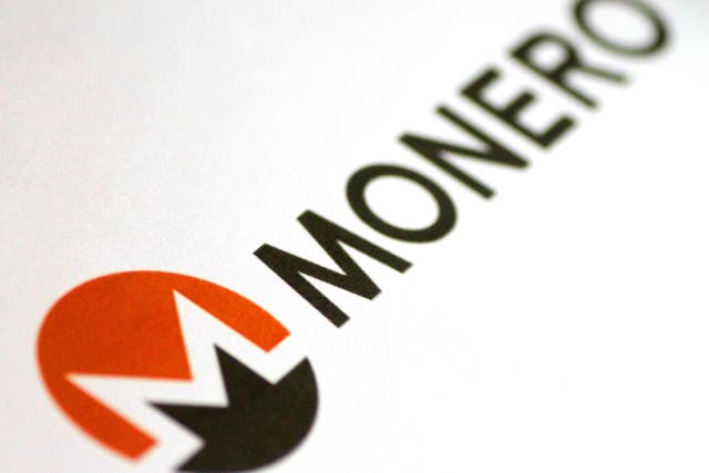 The Monero cryptocurrency logo is seen in this illustration photo January 8, 2018