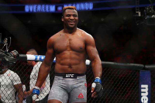 Francis Ngannou takes on Stipe Miocic for the UFC 220 for the heavyweight title