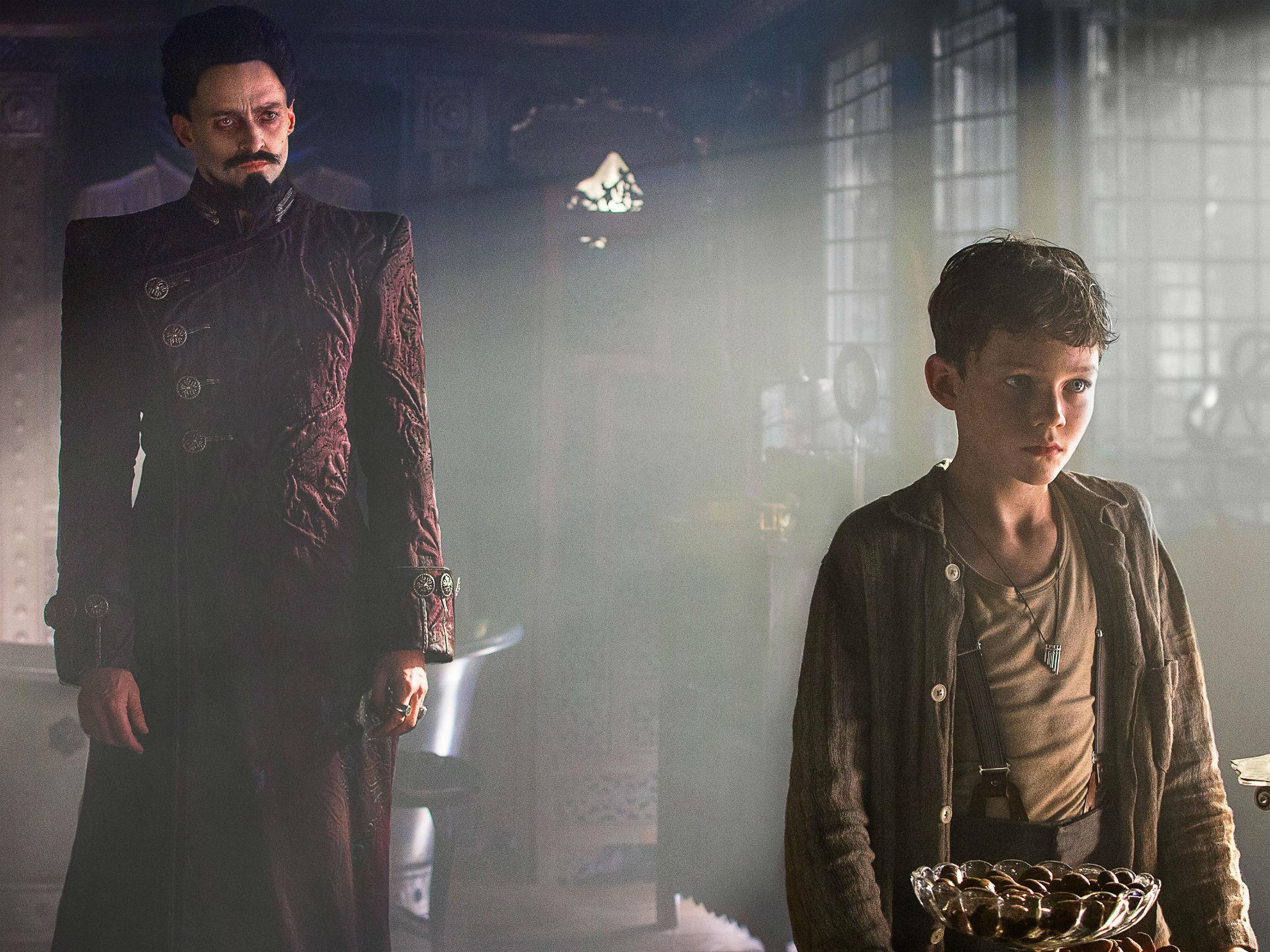 Hugh Jackman and Levi Morgan in the critically-mauled ‘Pan’ (Rex)