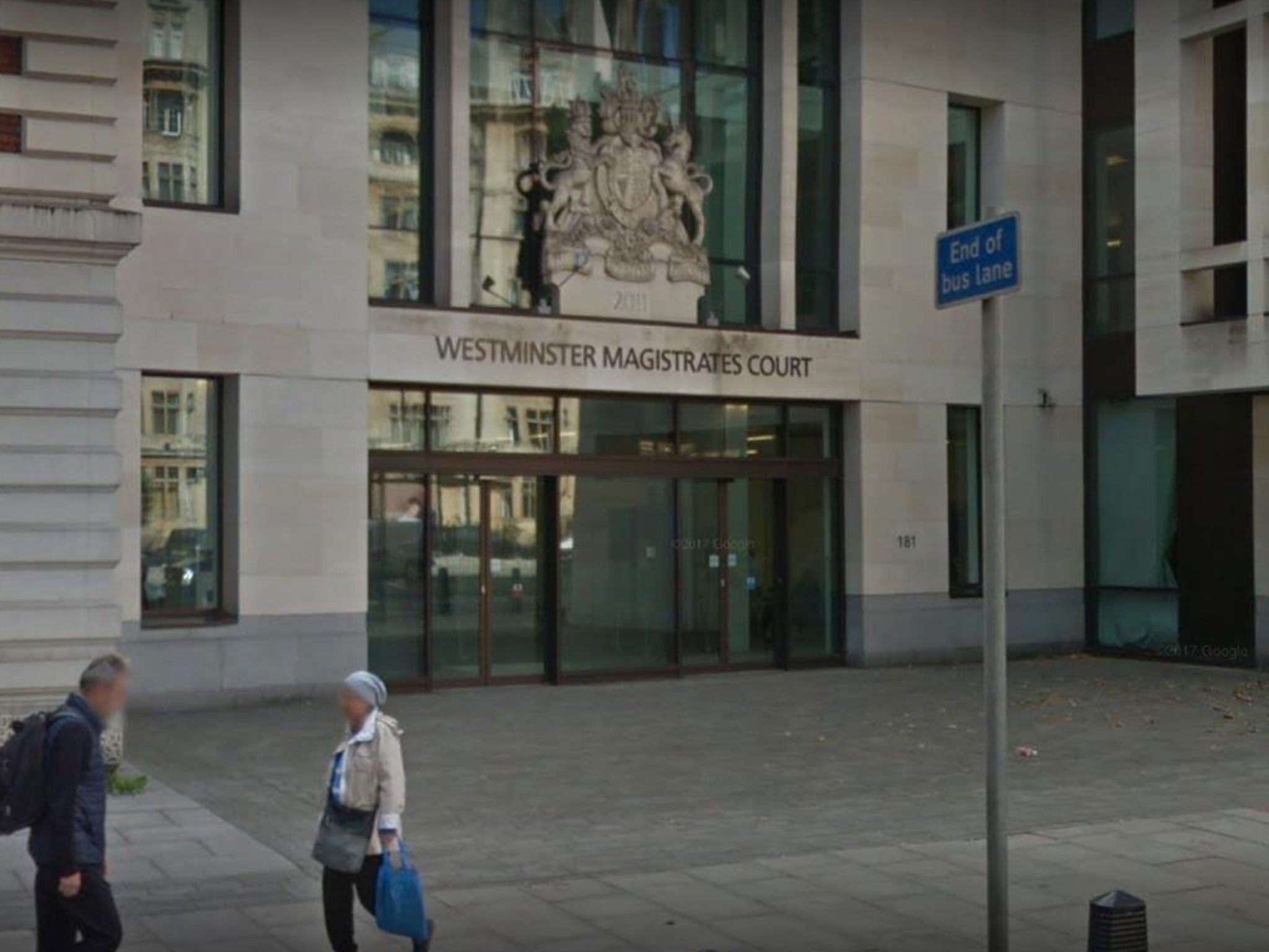 The hearing took place at Westminster Magistrates' Court