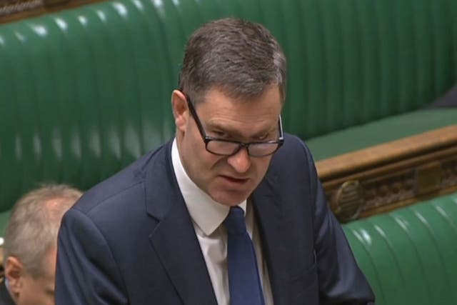 Justice Secretary David Gauke addresses MPs in the House of Commons