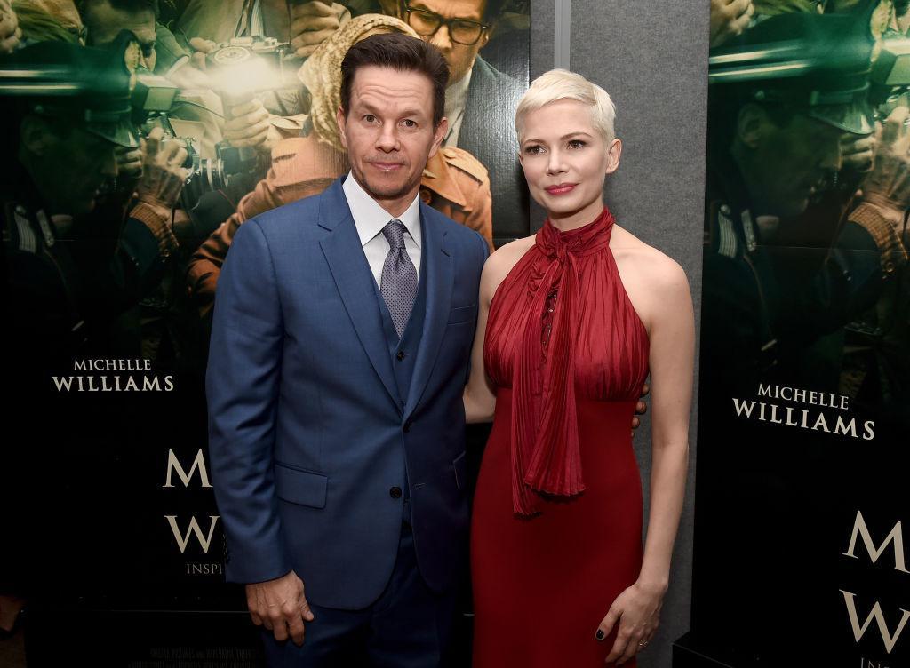 Mark Walhberg and Michelle Williams at the premiere of ‘All The Money In The World’