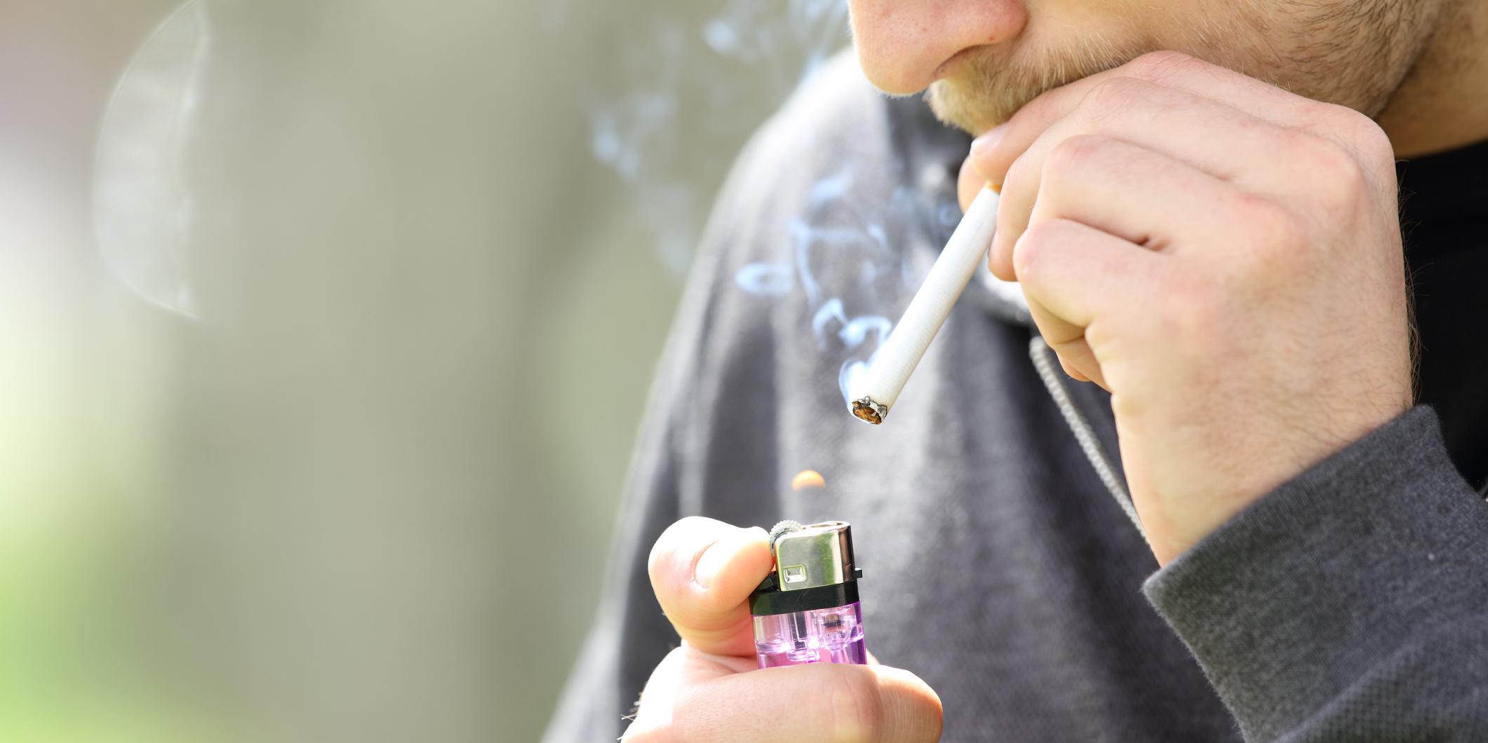 Smoking accounts for 35 per cent of all respiratory deaths in England