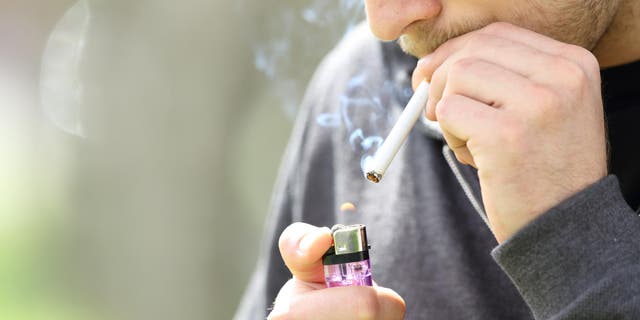 <p>Smoking accounts for 35 per cent of all respiratory deaths in England</p>