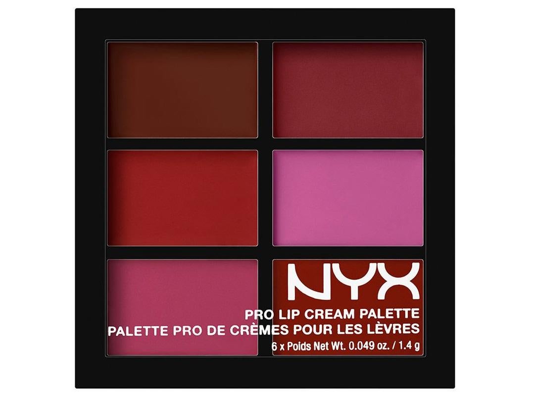 Nyx Professional, Lip Cream Lipstick Palette in Plums, £10, Boots