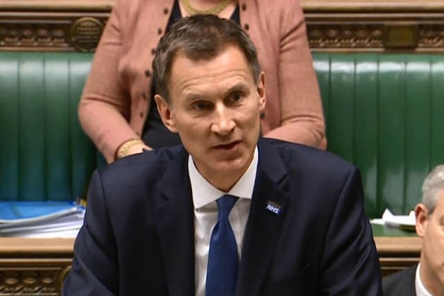Health and Social Care Secretary Jeremy Hunt has been told the NHS budget needs to increase to £153bn by 2022/23