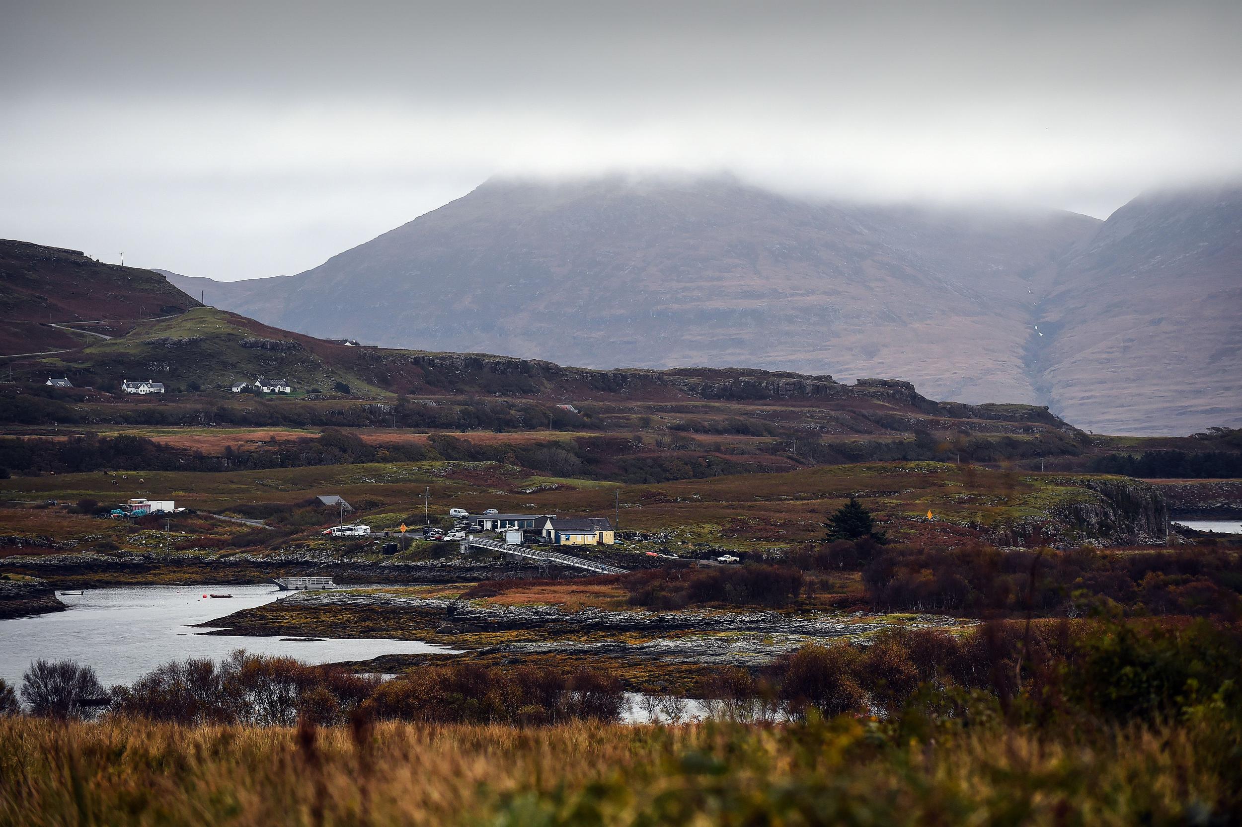 Views of the Isle of Ulva, off Scotland's west coast