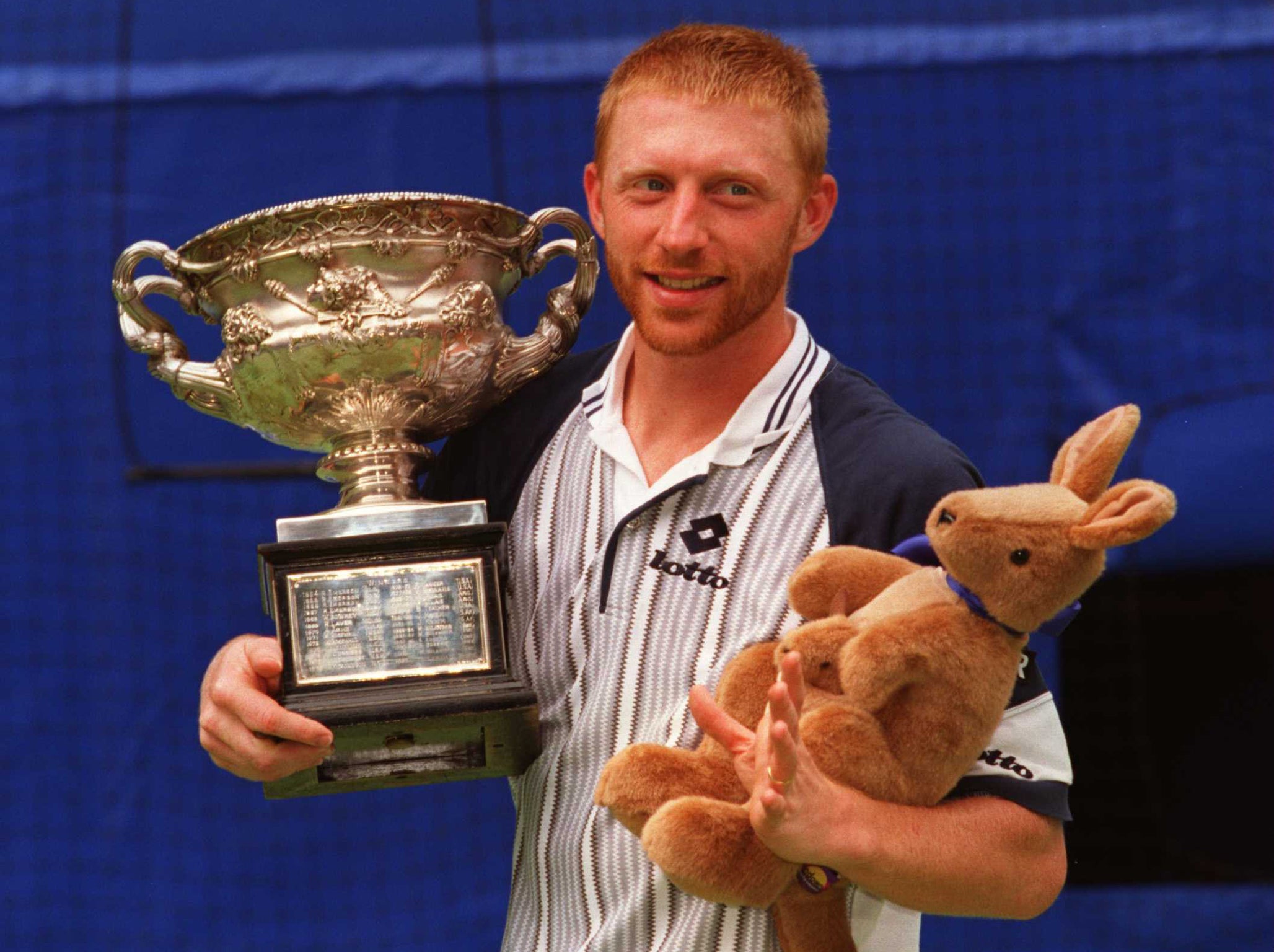 Boris Becker won the Australian Open for a second time in 1996