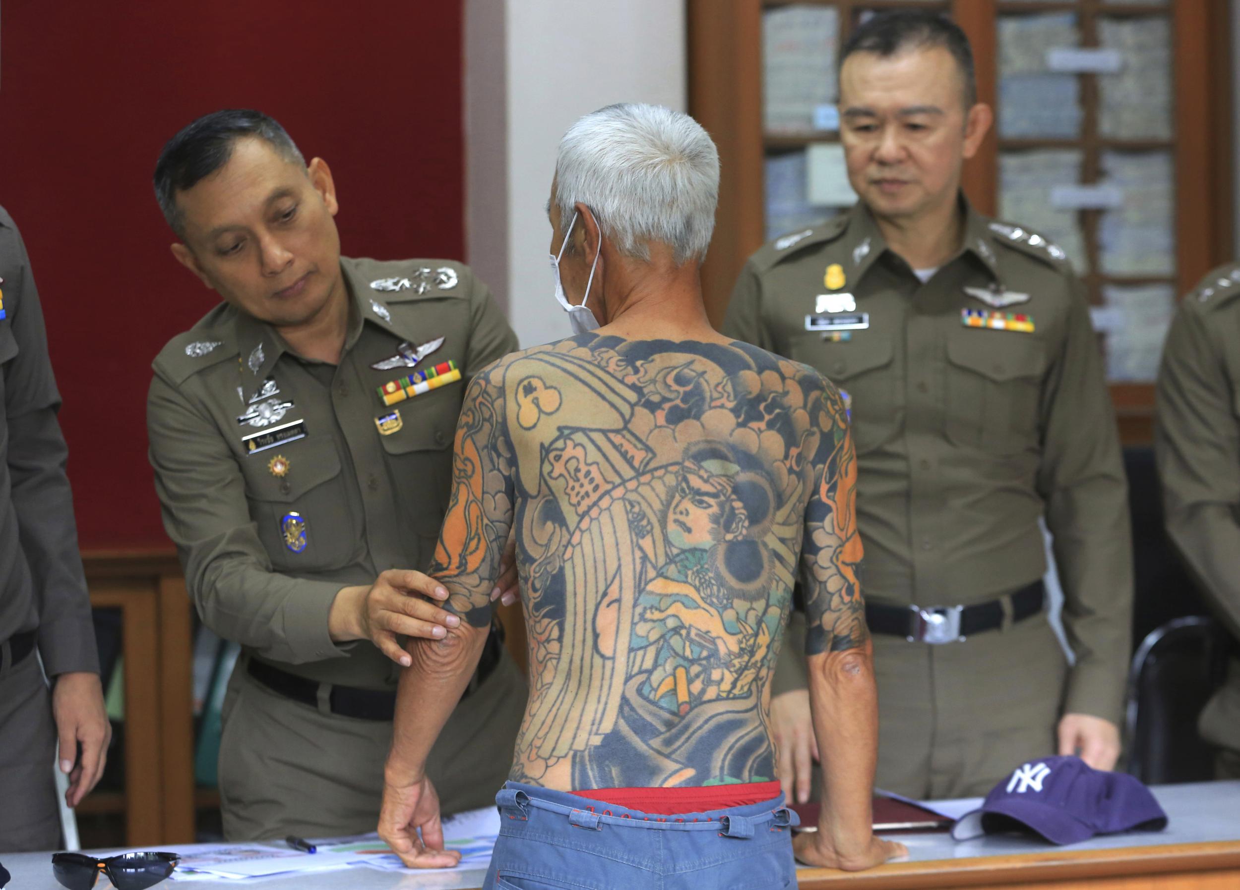 Grund Minister krater Japanese Yakuza boss arrested in Thailand after police identify him by his  tattoos | The Independent | The Independent
