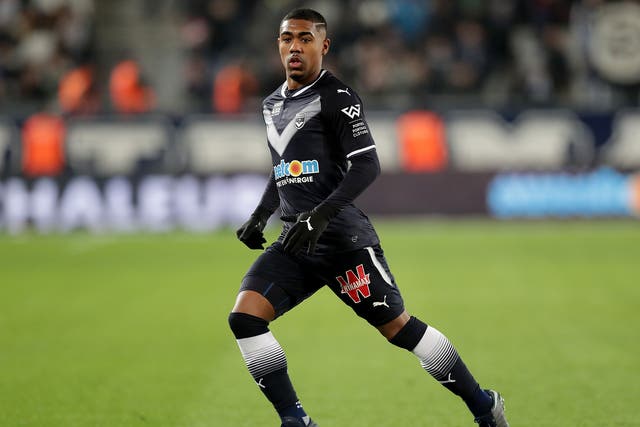 Malcom in action for Bordeaux this season