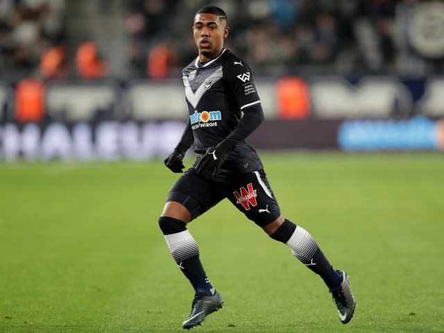 Malcom in action for Bordeaux this season
