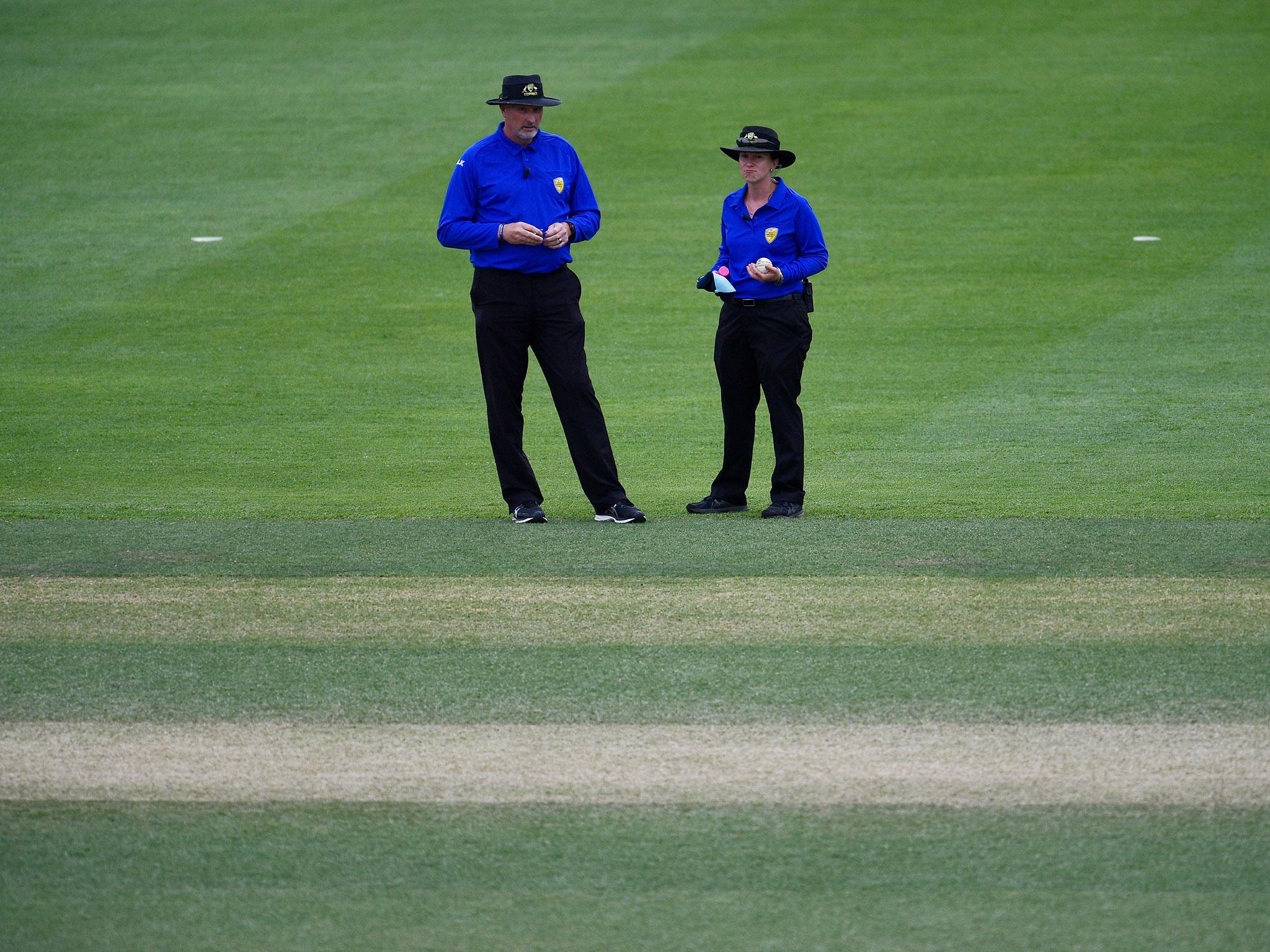 Claire Polosak makes history as first female to officiate in men's England  match, The Independent