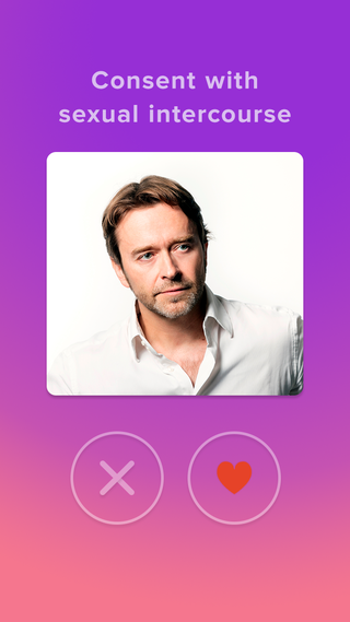 (LegalFling / Marcel Van Oosten) The app allows you to send a request for consensual sex