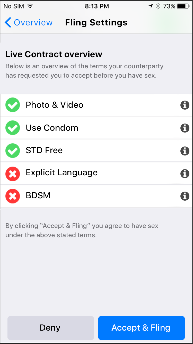 New app creates legally binding contracts for consensual sex, including  STD-free guarantees | The Independent | The Independent