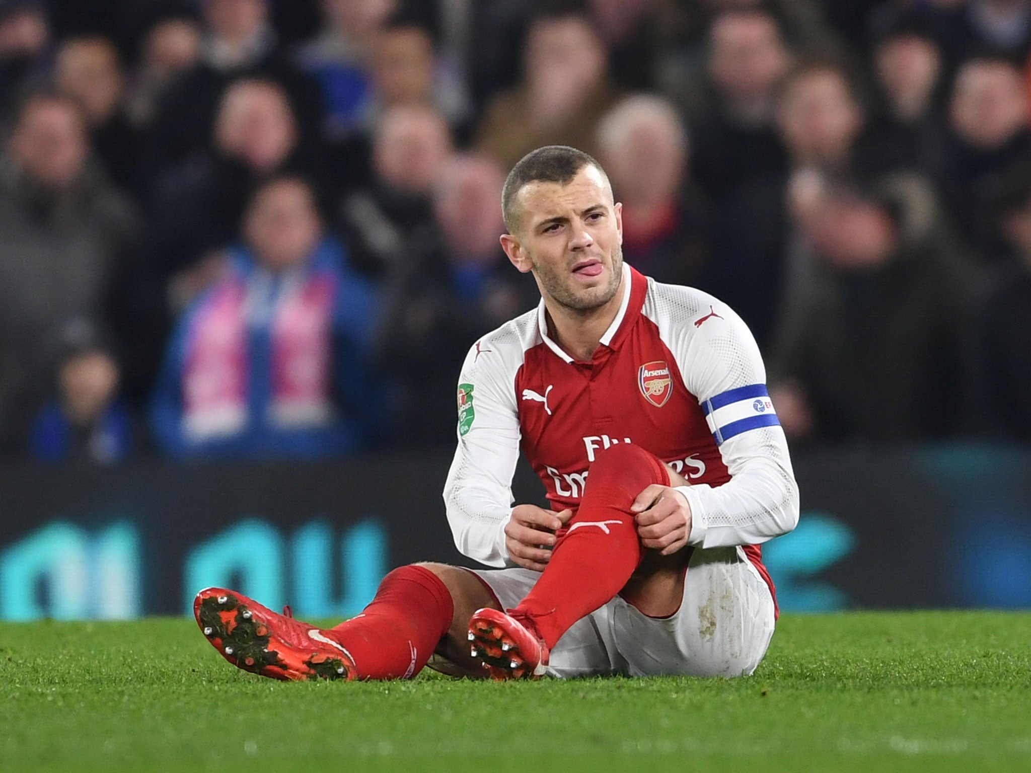 Jack Wilshere doesn't expect to be out of action for too long